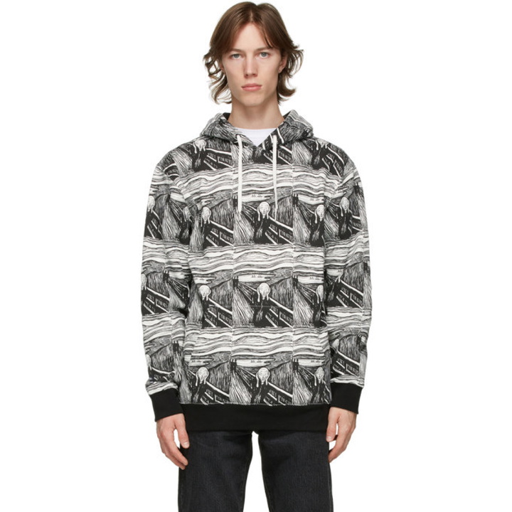 Photo: Vans Black and White MoMA Edition Munch Hoodie