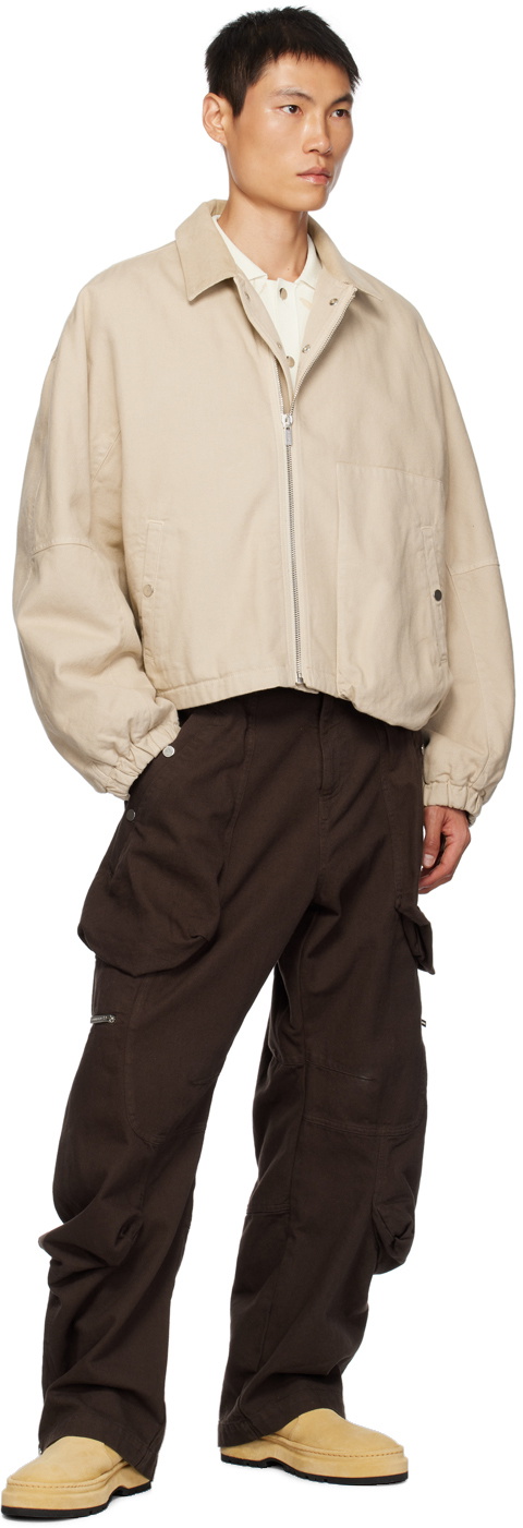 Jacquemus Beige Le Chouchou 'Le Blouson Trivela' Jacket