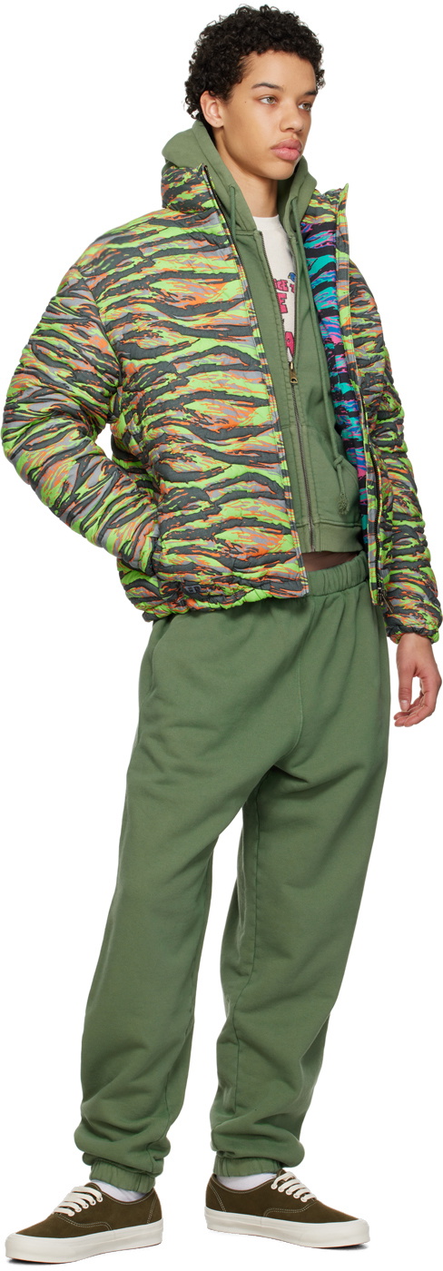 ERL Green Elasticized Lounge Pants
