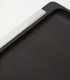 Georg Jensen Bernadotte wooden and stainless steel tray by Sigvard Bernadotte