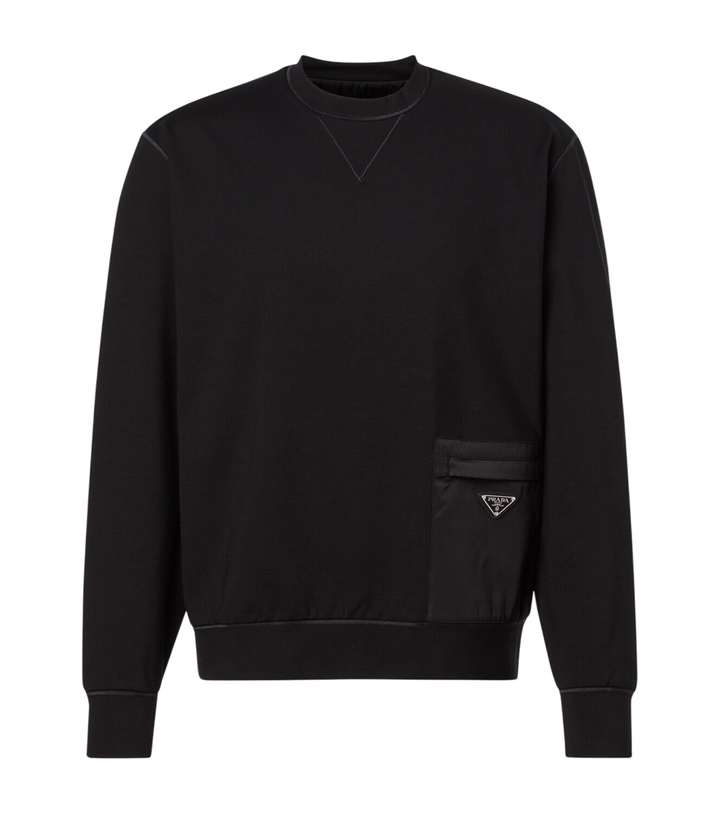 Photo: Prada Technical sweatshirt