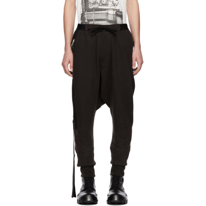 Photo: Unravel Brown Terry Brushed Dropped Lounge Pants