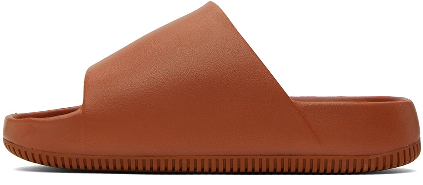 Nike Red Calm Slides