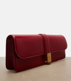 Khaite Blake leather clutch