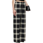 Fear of God ESSENTIALS Black & White Flannel Lounge Pants
