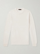 Slowear - Slim-Fit Cotton Sweater - White