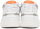Heron Preston White Low Top Sneakers