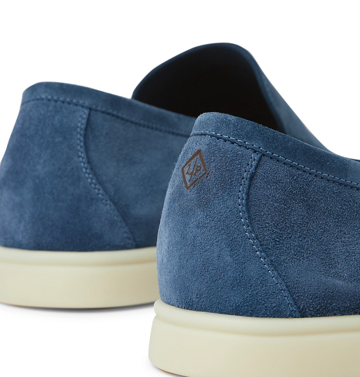 Loro Piana - Summer Walk Suede Loafers - Blue
