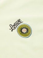 LOEWE - Paula's Ibiza Oversized Logo-Embroidered Cotton-Piqué Polo Shirt - Green