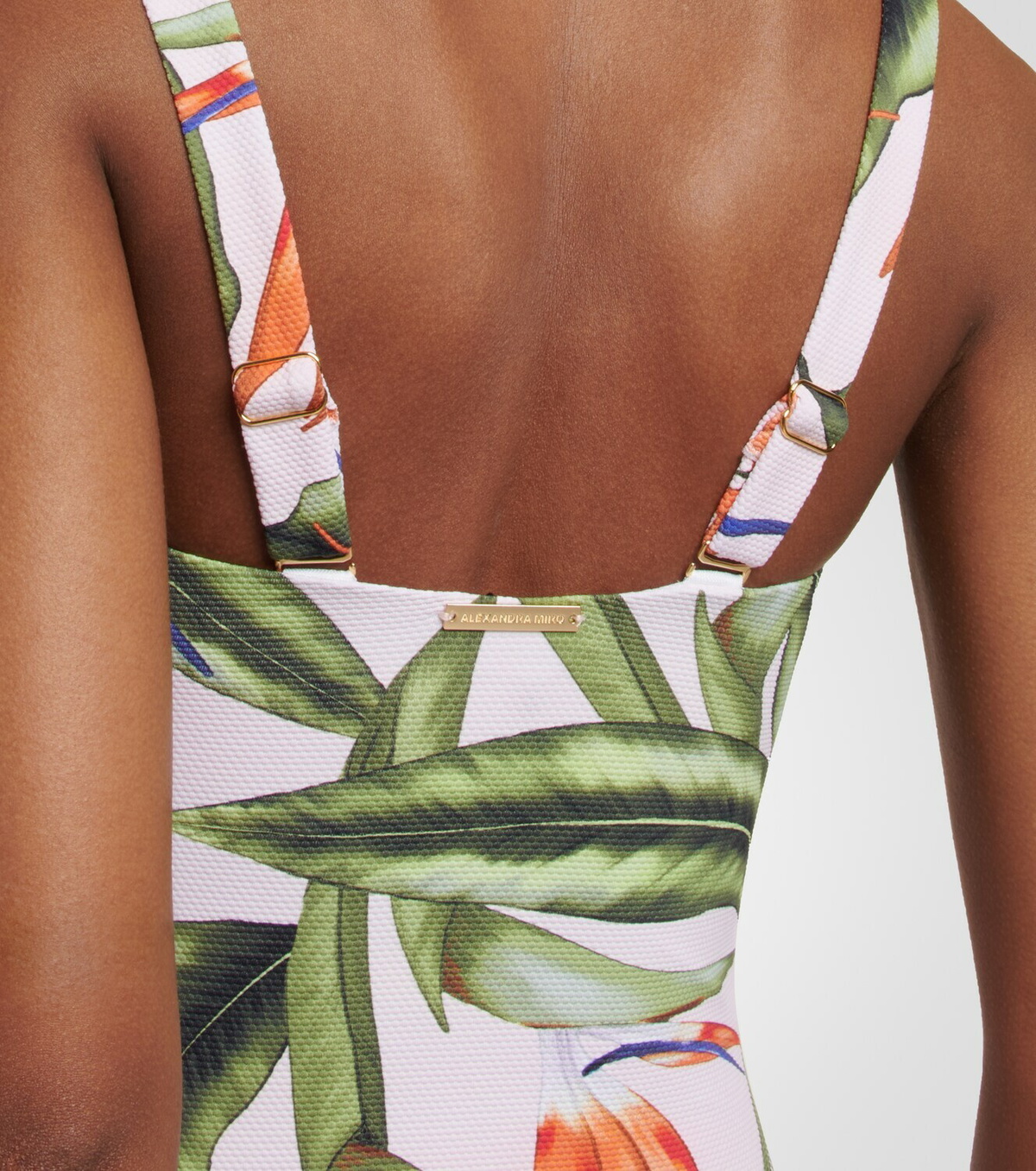 Sienna printed bikini top in multicoloured - Alexandra Miro