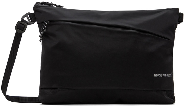Photo: NORSE PROJECTS Black Nylon Shoulder Bag