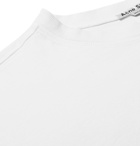 Acne Studios - Logo-Print Garment-Dyed Cotton-Jersey T-Shirt - Men - White
