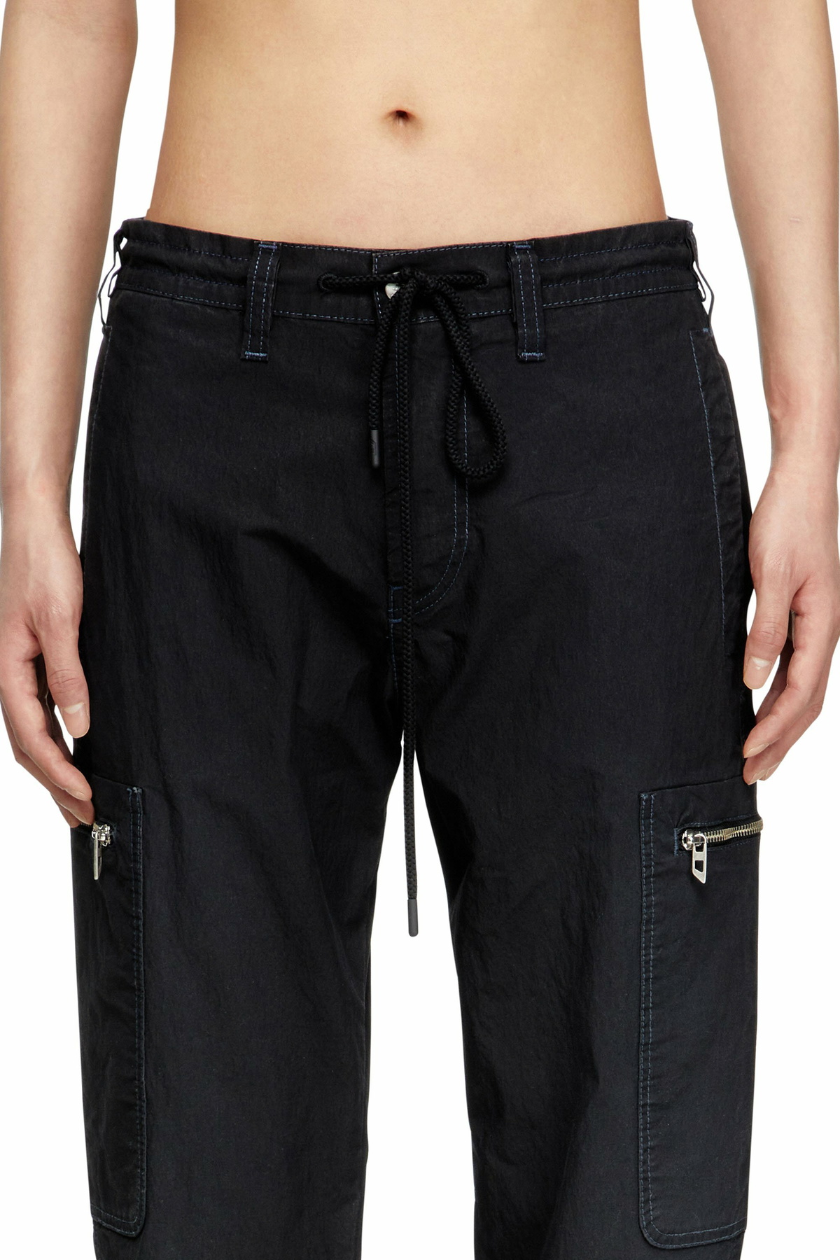 Diesel Slim D-Lab Jogg Jeans - Jeans - Unisex - Black