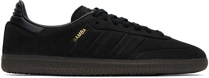 Photo: adidas Originals Black Samba Sneakers