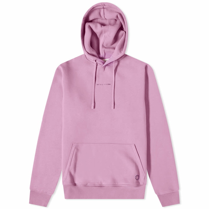 Photo: 1017 ALYX 9SM Logo Hoody in Light Mauve