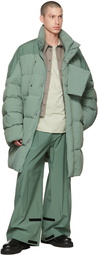 A. A. Spectrum Green Vidor Down Jacket