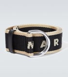 Marni - Logo jacquard slider belt