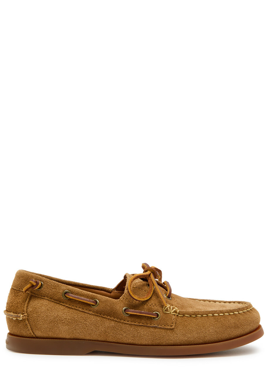 Polo Ralph Lauren Merton Suede Loafers Tan