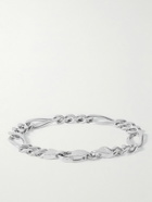 Pearls Before Swine - Figaro Link Silver Chain Bracelet - Silver