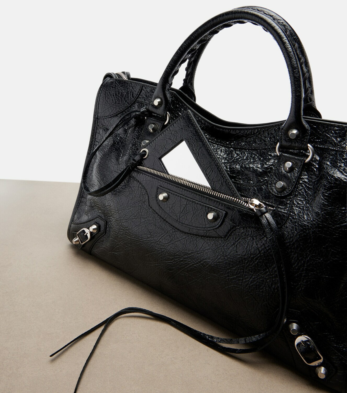 Balenciaga Le City Medium leather tote bag