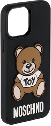 Moschino Black Teddy Bear iPhone 13 Pro Max Case