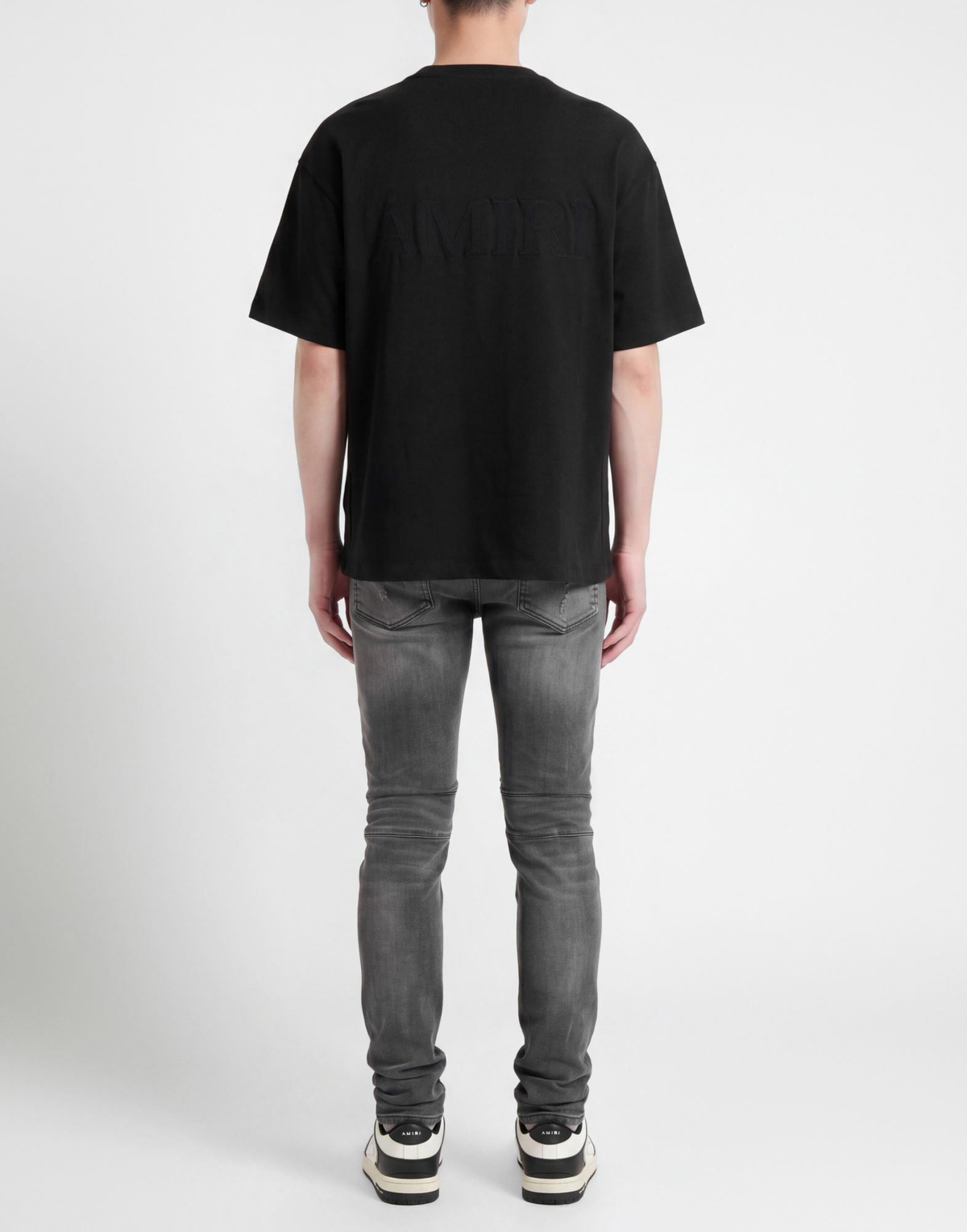 Amiri Mens T-shirt in Black
