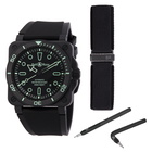 Bell and Ross Br 03 Automatic Black Dial Mens Watch BR03ADOLCESRB