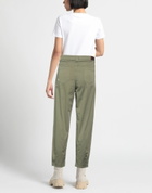 Jijil Womens Pants Military in Green