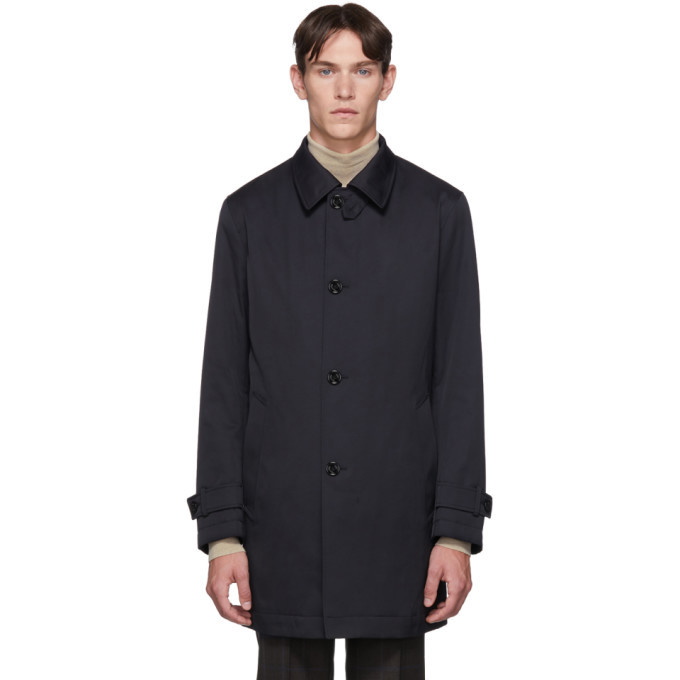 Photo: Boss Navy Padded Dain Coat