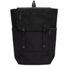 Comme des Garcons Homme Black Nylon Canvas Backpack