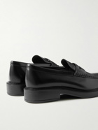 Tod's - Leather Penny Loafers - Black
