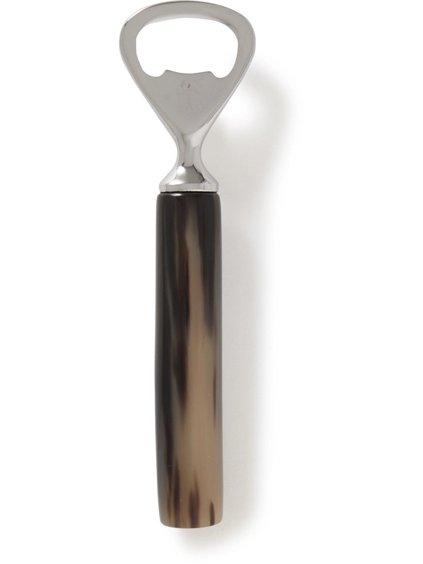 Photo: Brunello Cucinelli - Stainless Steel and Horn Bottle Opener