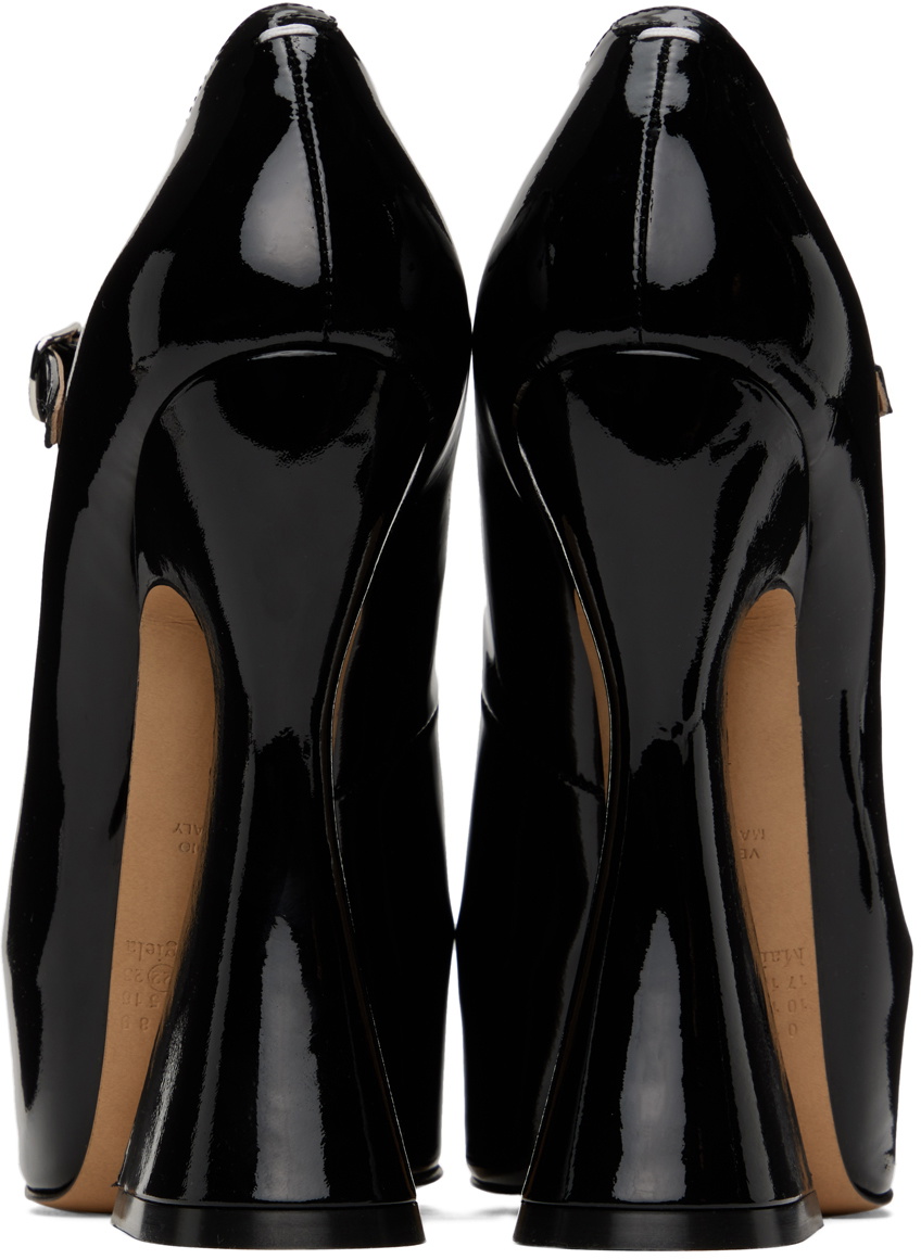 パンプス Maison Margiela Black Leather Sketch Pumps Maison Margiela Black Leather Sketch Pumps | ModeSens