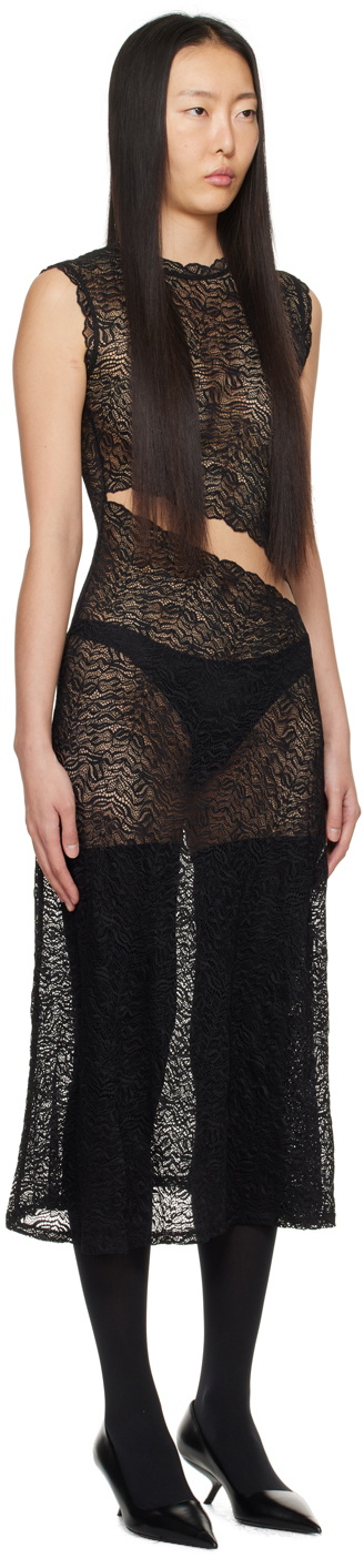 Beaufille Black Silva Maxi Dress Beaufille