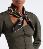 Jacquemus Pampille silk scarf