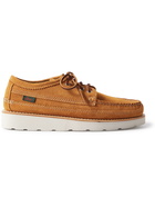 G.H. Bass & Co. - Suede Boat Shoes - Brown