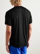 NIKE RUNNING - Stride Dri-FIT ADV Mesh T-Shirt - Black