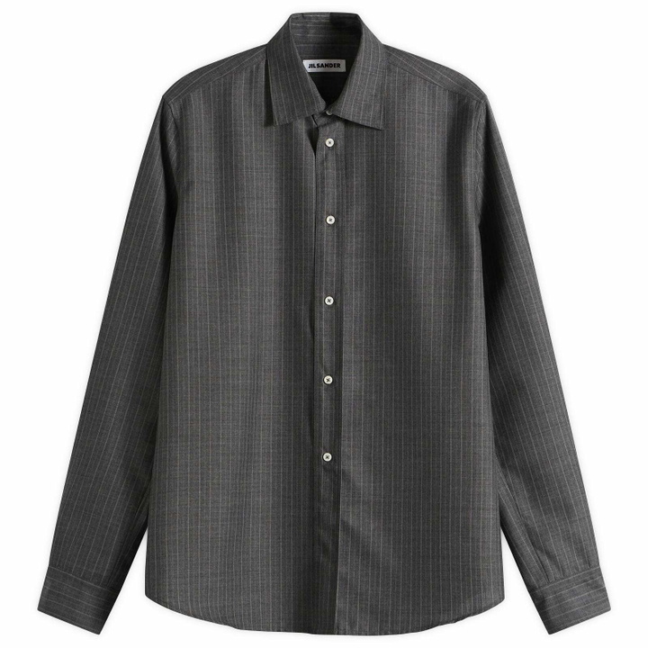 Photo: Jil Sander Men's Tailored Stripe Shirt in Koala