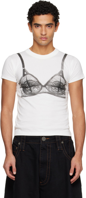 Photo: VAQUERA White Bra T-shirt
