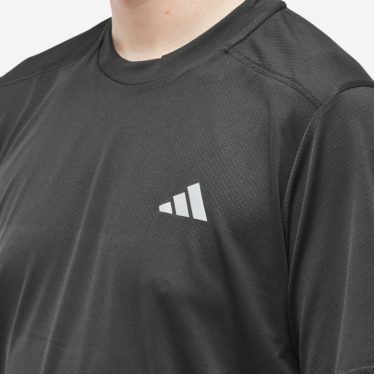 Adidas Running Men s Adidas Ultimate Knit T Shirt in Black