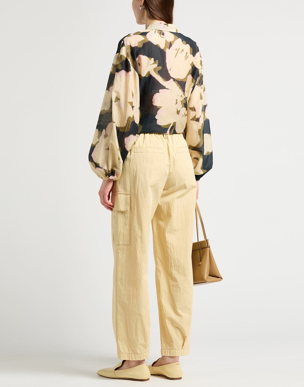 Roberto Collina Womens Shirt Pastel in Yellow