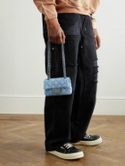 READYMADE - Rhombus Nano Quilted Denim Messenger Bag