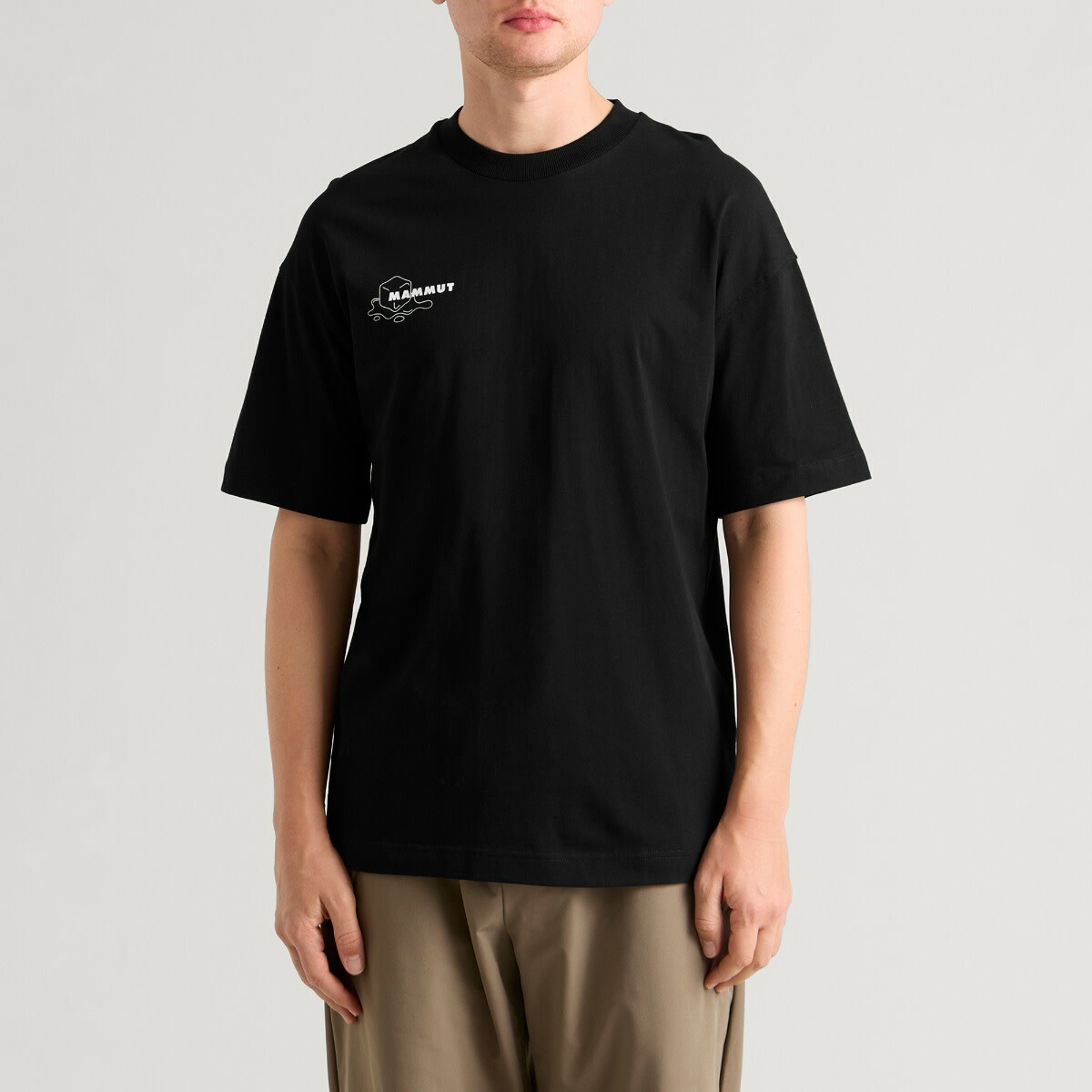 Mammut Men's Base Relaxed T-Shirt in Black