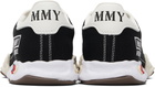 Maison MIHARA YASUHIRO Black 'Herbie' OG Sole Canvas Low-top Sneakers