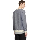 Stephan Schneider Blue Disguise Crewneck Sweater