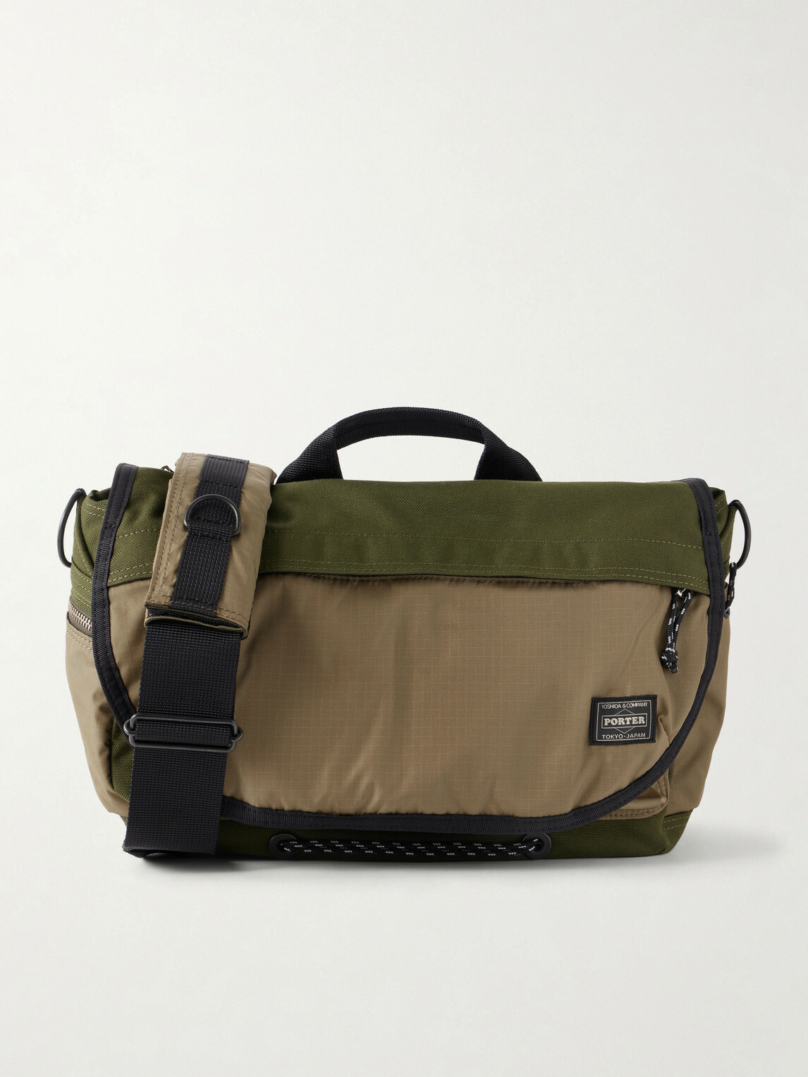 Porter-Yoshida and Co - New Hype Shell Messenger Bag - Green