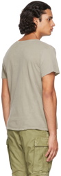 Greg Lauren Green Recycled Cotton T-Shirt