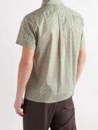 A.P.C. - Printed Cotton-Poplin Shirt - Green