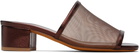Maryam Nassir Zadeh Brown Sophie Heeled Sandals