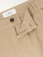 Mr P. - Straight-Leg Cotton and Linen-Blend Trousers - Neutrals